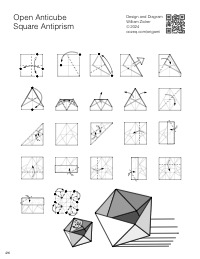 Open Anticube, Square Antiprism